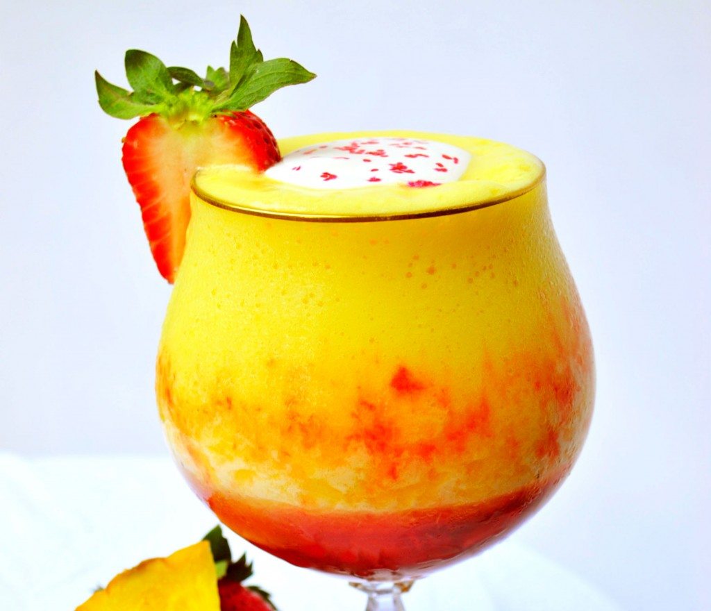 Pineapple Upside Down Cake Daiquiri