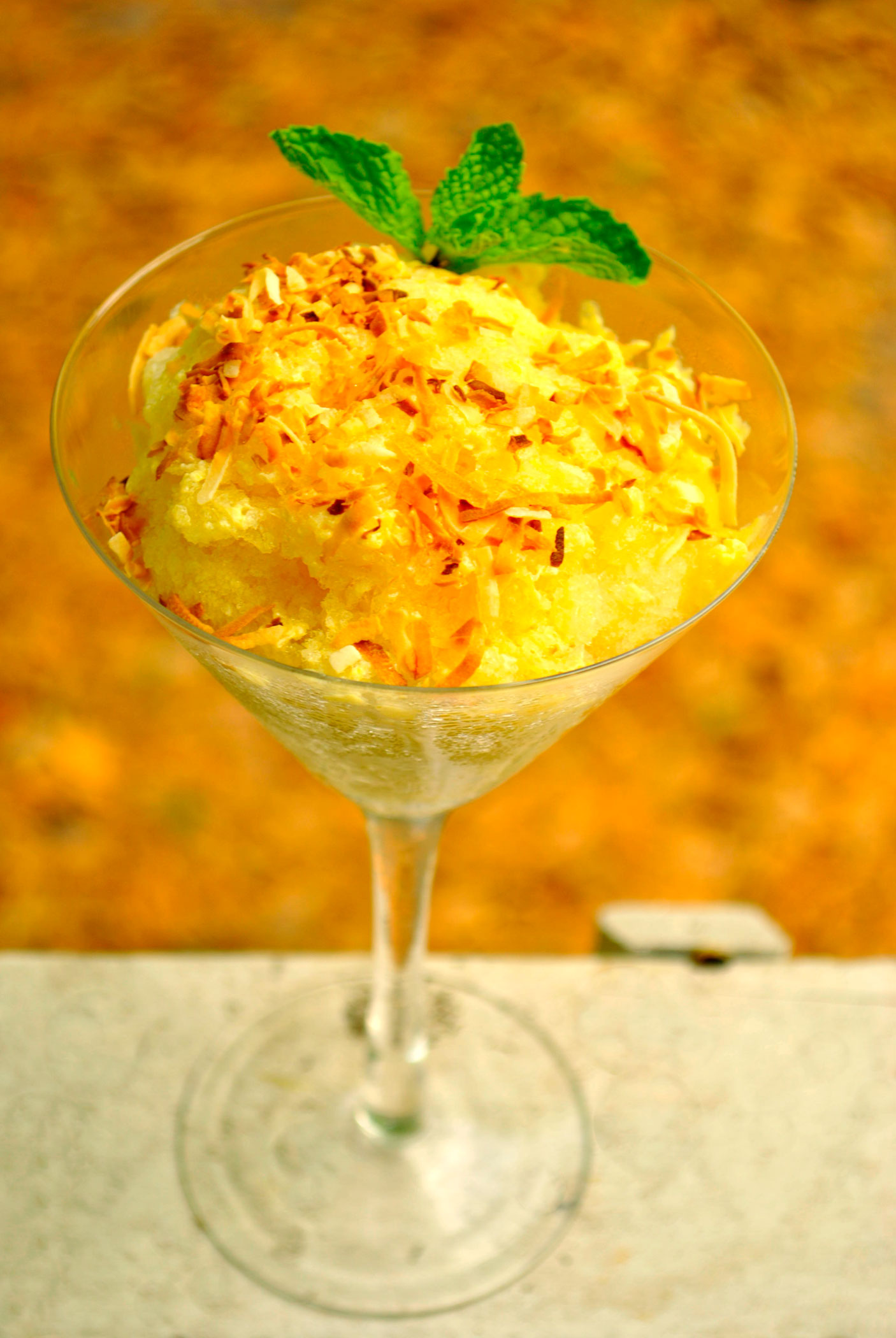 Pineapple & Creme Shaved Ice Slim Pickin’s Kitchen