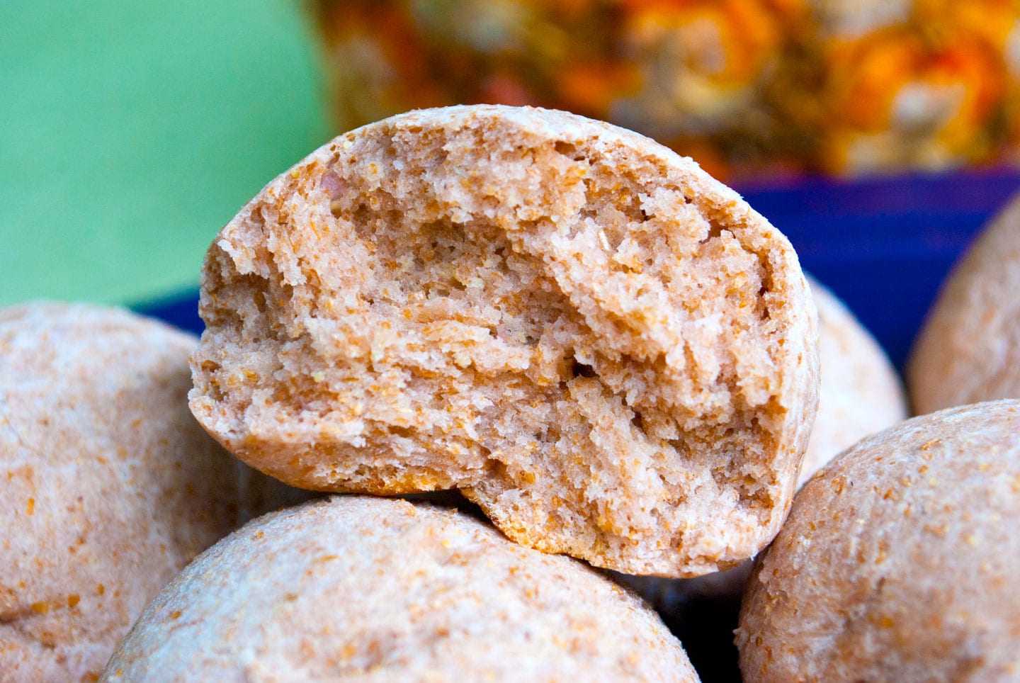 Whole Wheat Taro Rolls w/ Coconut Lychee Compound Butter ⋆ ...