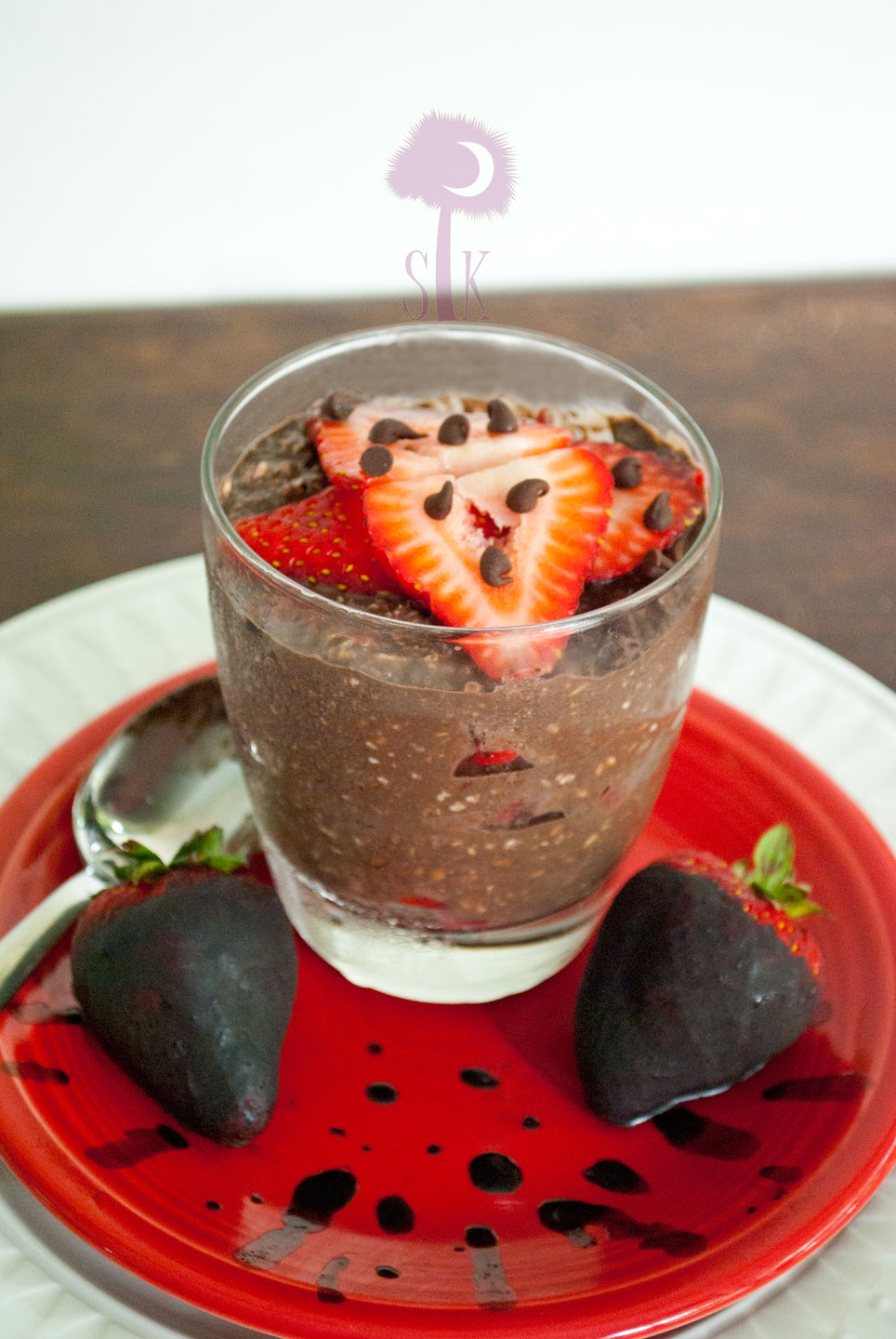 Chocolate Covered Strawberry Overnight Oats