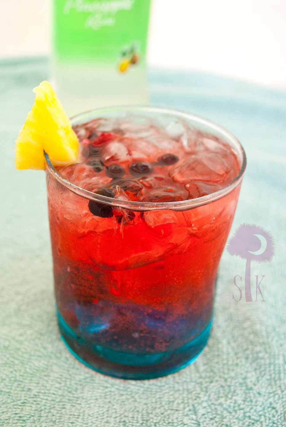 Cranberry Shark Ice Cubes