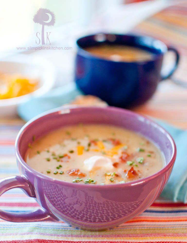 Baked Potato Soup – Modern Honey