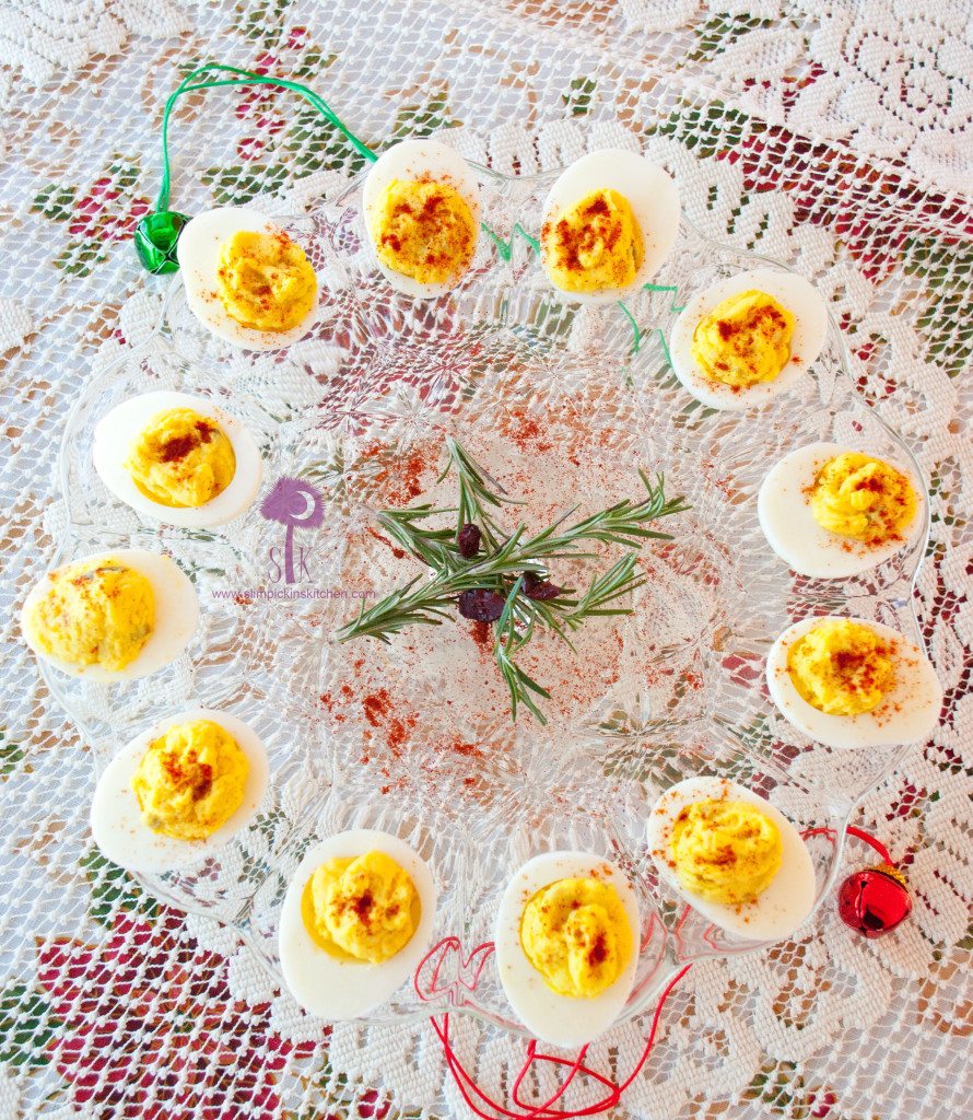 Mayo Free and Guiltless Deviled Eggs