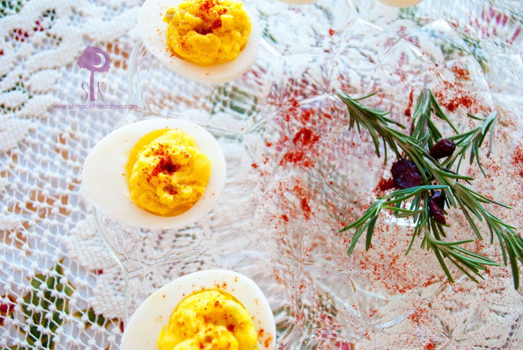 Mayo Free and Guiltless Deviled Eggs