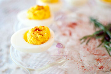 Mayo Free & Guiltless Deviled Eggs