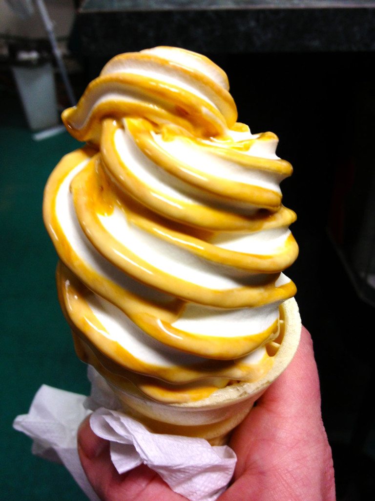 butterscotch-soft-serve-what-I-ate-wednesday