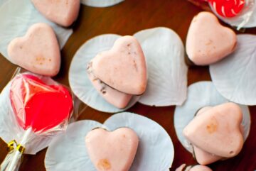 Chocolate Covered Cherry Frozen Yogurt Bon Bons