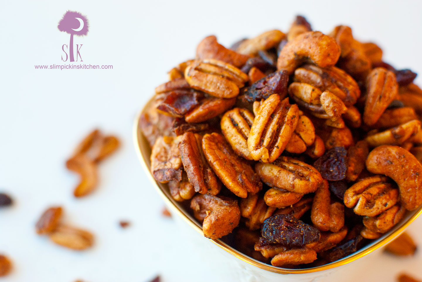 spicy garam masala roasted nuts