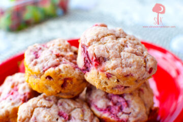 Valentine's Day Strawberry Love Muffins