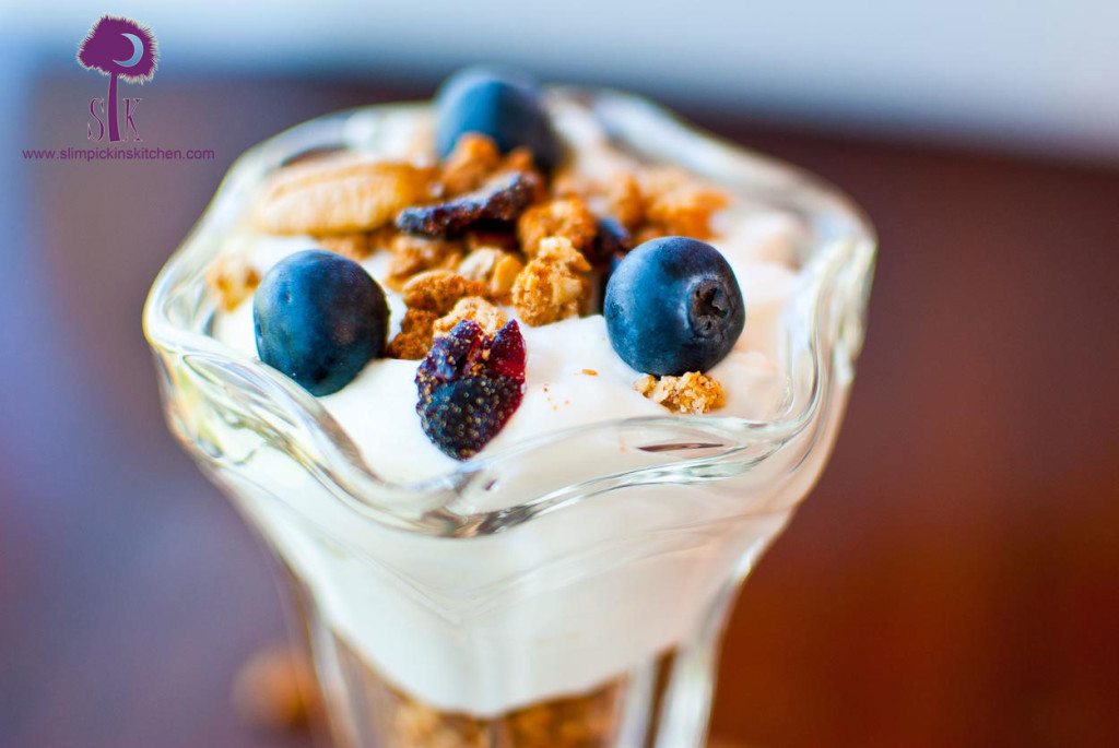 Healthy Blueberry Pie Granola