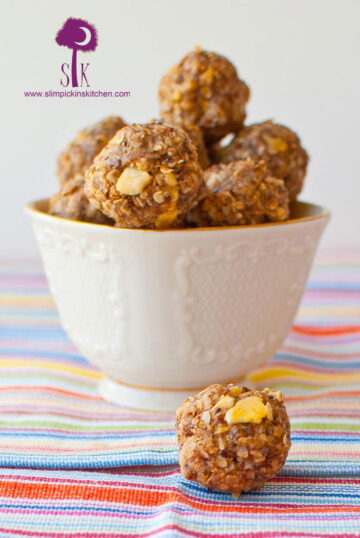 No Bake Coconut Banana Energy Bites