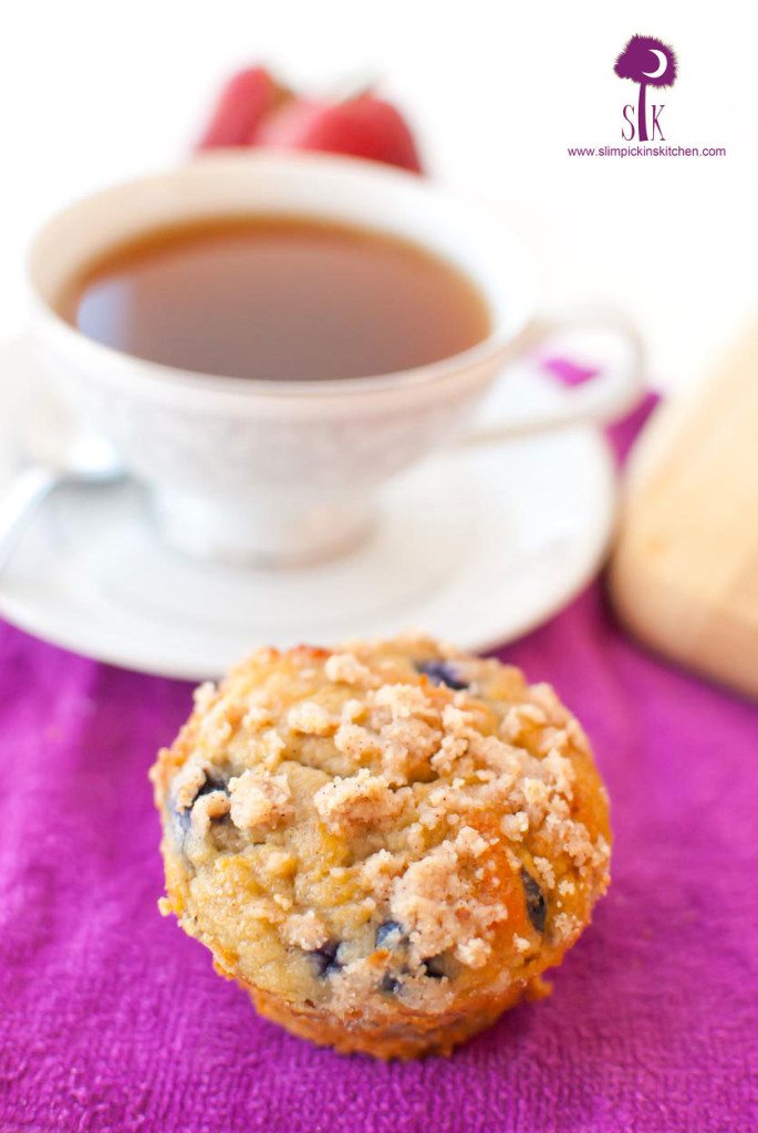 Grain Free Double Berry Crumb Muffins | Almond Flour Muffins