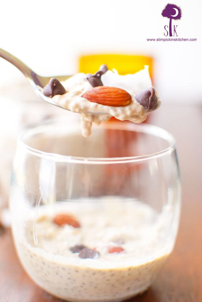 Almond Joy Chia Pudding Parfait