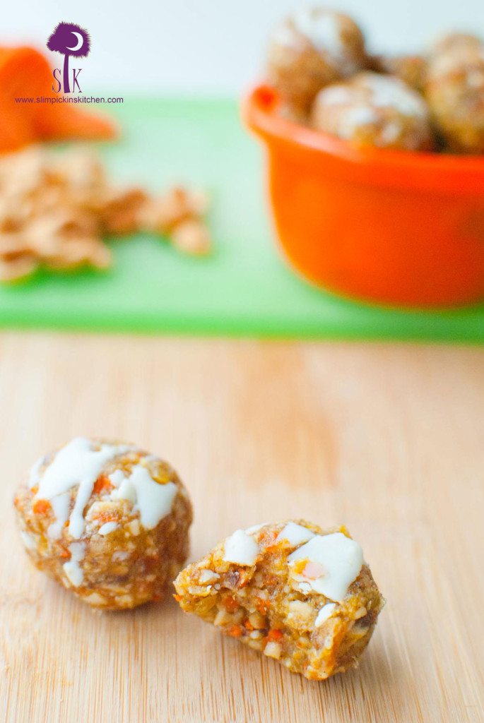 White Chocolate Carrot Cake Larabar Bites