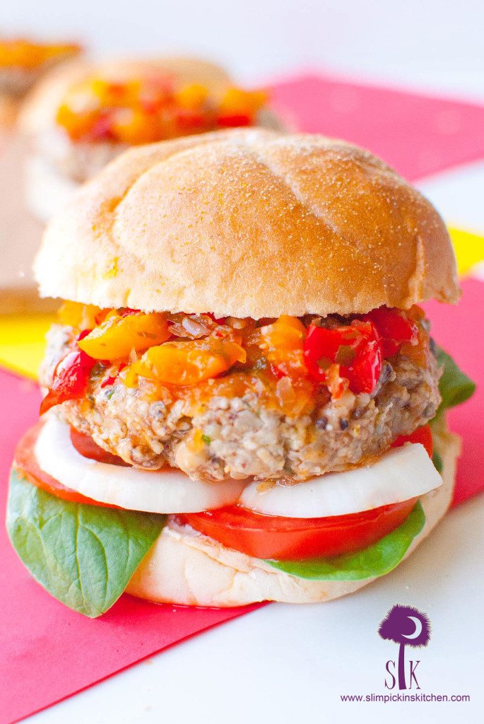 Gluten-Free-Black-Eyed-Pea-Burgers-with-a-Sweet-Chili-Pepper-Chutney-4