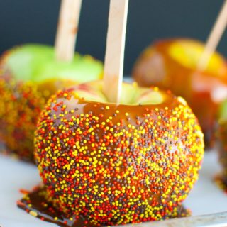 Vegan Biscoff Coconut Caramel Apples * Slim PIckin's Kitchen