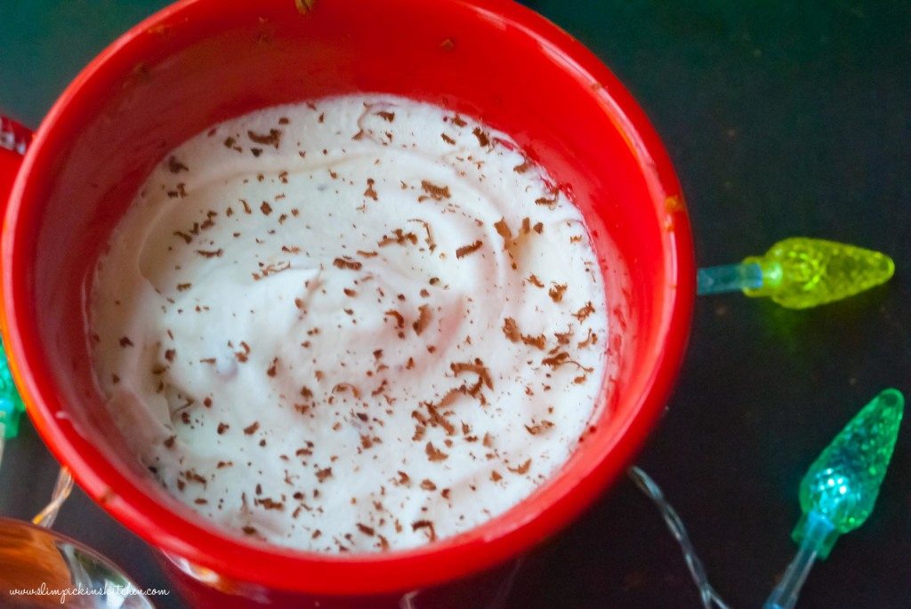 Healthy, Gluten-Free Peppermint Mocha Mug Cake