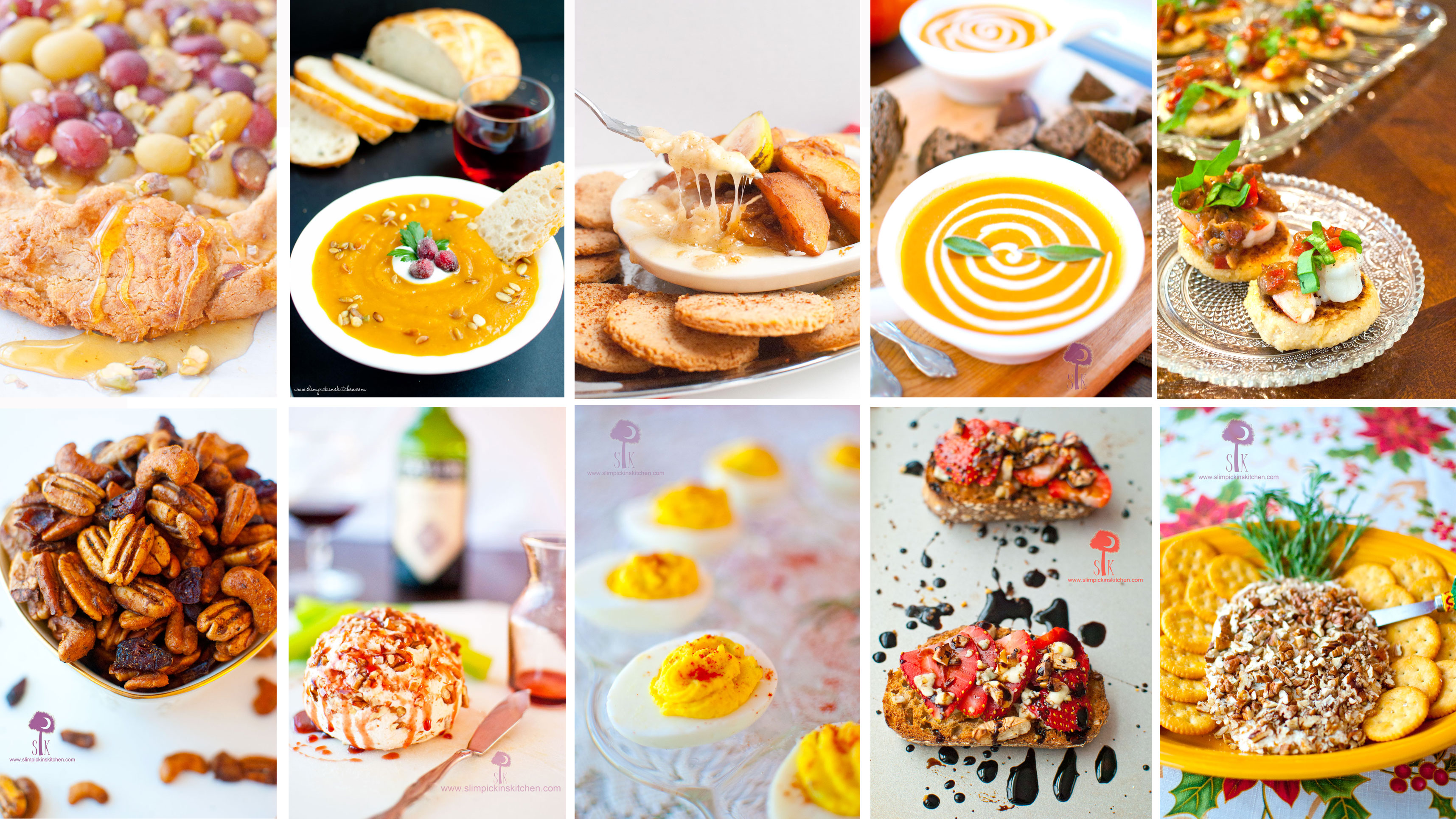 10 Healthy Thanksgiving Appetizer Recipes ⋆ Slim Pickin's ...