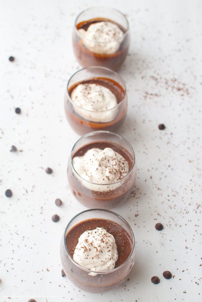 No Bake Baileys and Coffee Pots de Creme * Slim Pickin's Kitchen