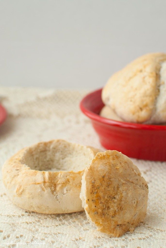 Homemade Italian Herb Bread Bowls