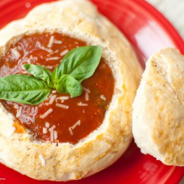 then throwing your favorite soup ingredients into your slow cooker. 