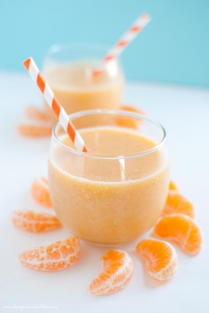 Sunshine Clementine Creamsicle Smoothie * Slim Pickin's Kitchen