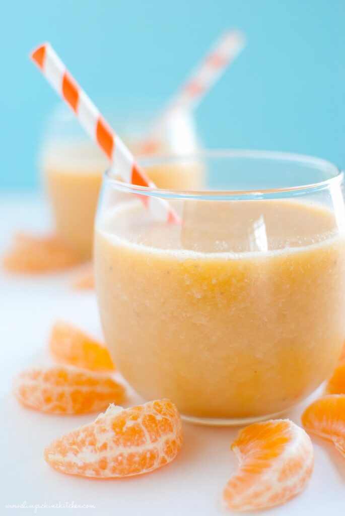 Sunshine Clementine Creamsicle Smoothie * Slim Pickin's Kitchen