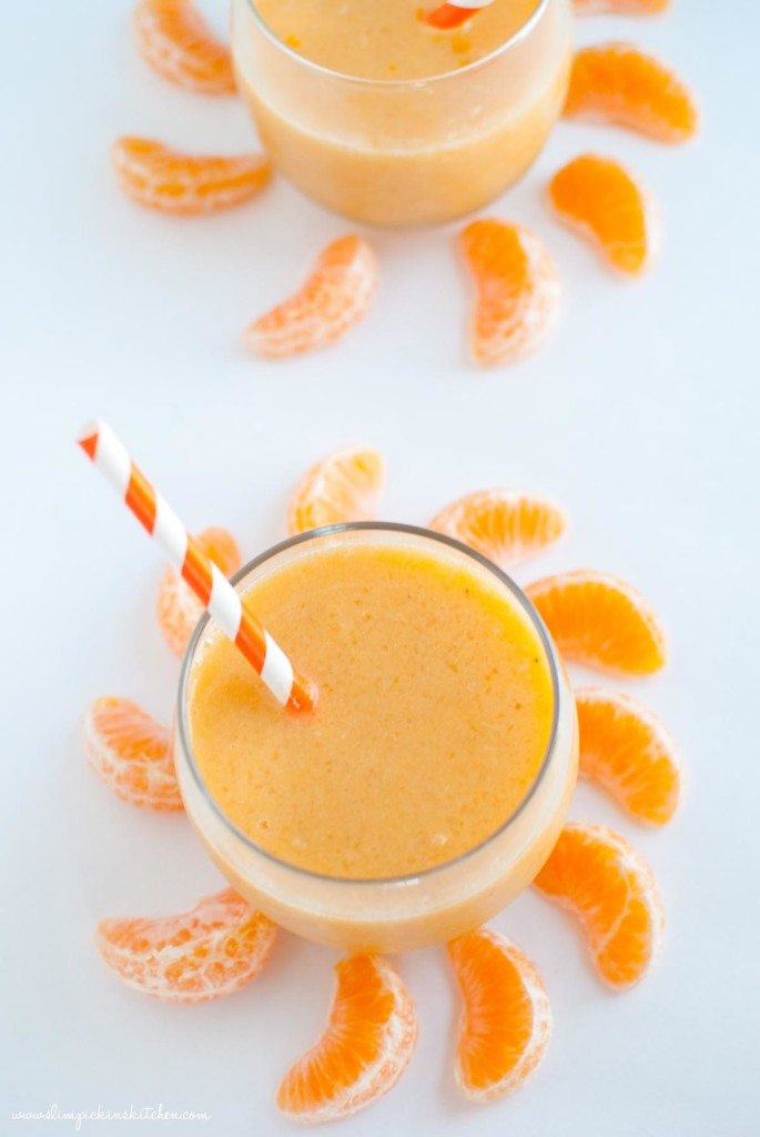 Sunshine Clementine Creamsicle Smoothie * Slim Pickin's Kitchen