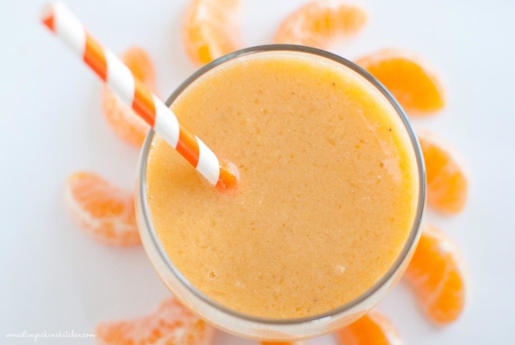 Sunshine Clementine Creamsicle Smoothie * Slim Pickin's Kitchen