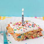 Funfetti Birthday Cake Breakfast Bake * Slim Pickin's Kitchen