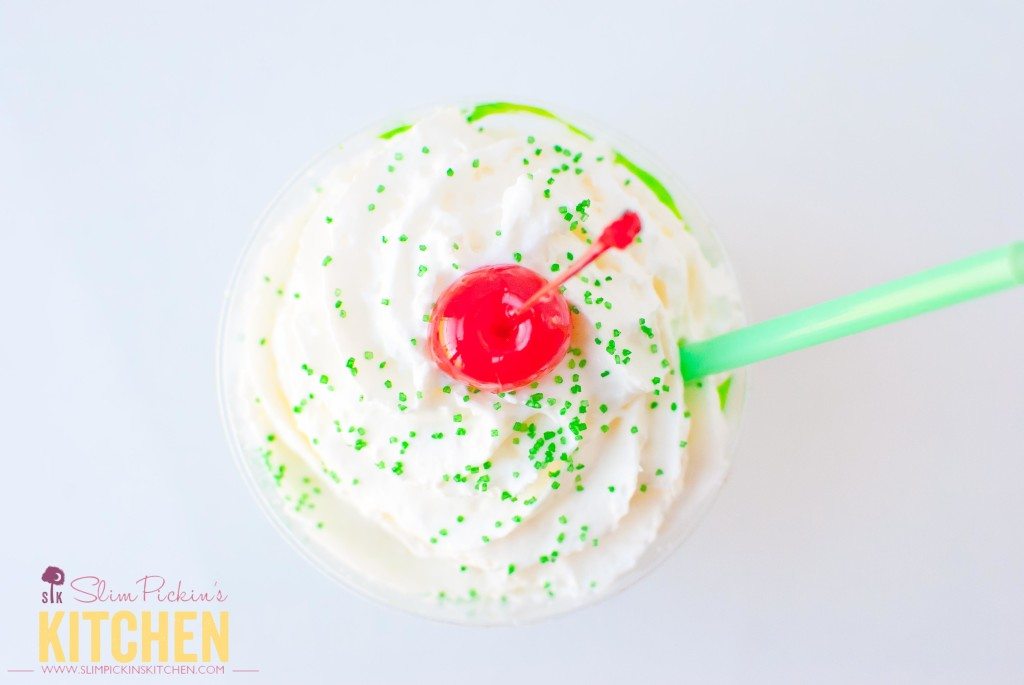 Boozy Lucky Charms Shamrock Shake No Bake Cheesecake