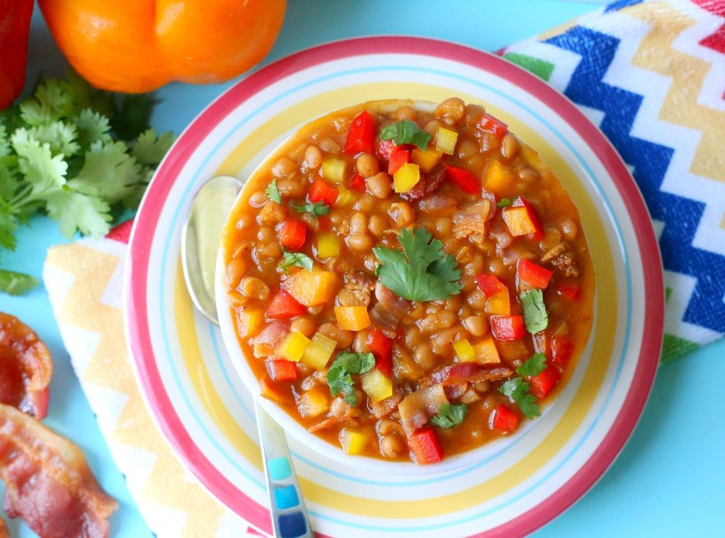 Homemade Baked Beans w/ Amaretto and Bacon | Crock Pot Baked Beans