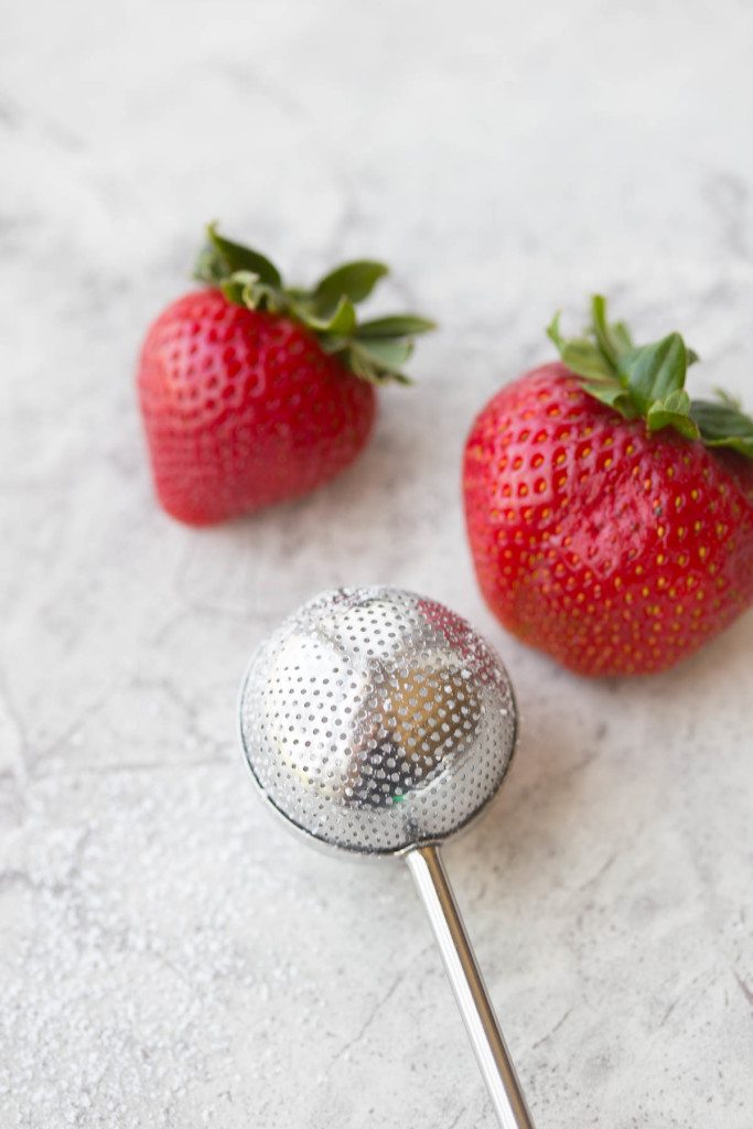 Mini Gluten Free Strawberry Rhubarb Upside Down Cake Recipe: Bursting with sweet strawberries, sour rhubarb, and a spritz of summery lemon, these gluten-free & refined sugar-free w/ vegan option Strawberry Rhubarb Upside Down Cakes taste like a breezy summer day in the Southern sun! 