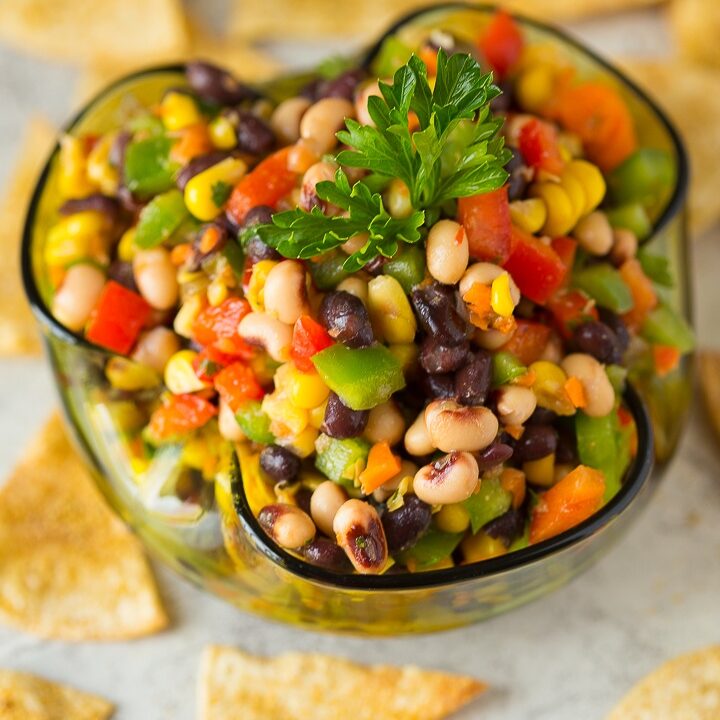 Cowboy Caviar | Black-Eyed Pea Dip