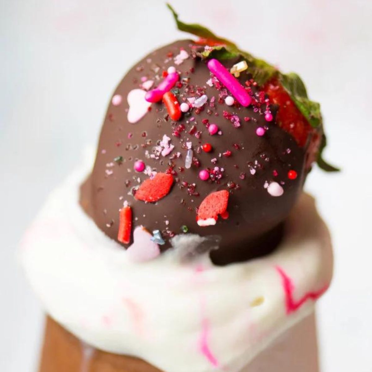 No Bake Chocolate Covered Strawberry Pots De Cr Me