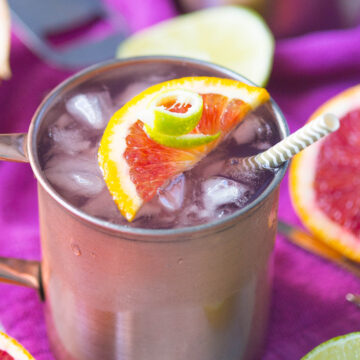 Winter Citrus Moscow Mule | Easy Moscow Mule Recipe
