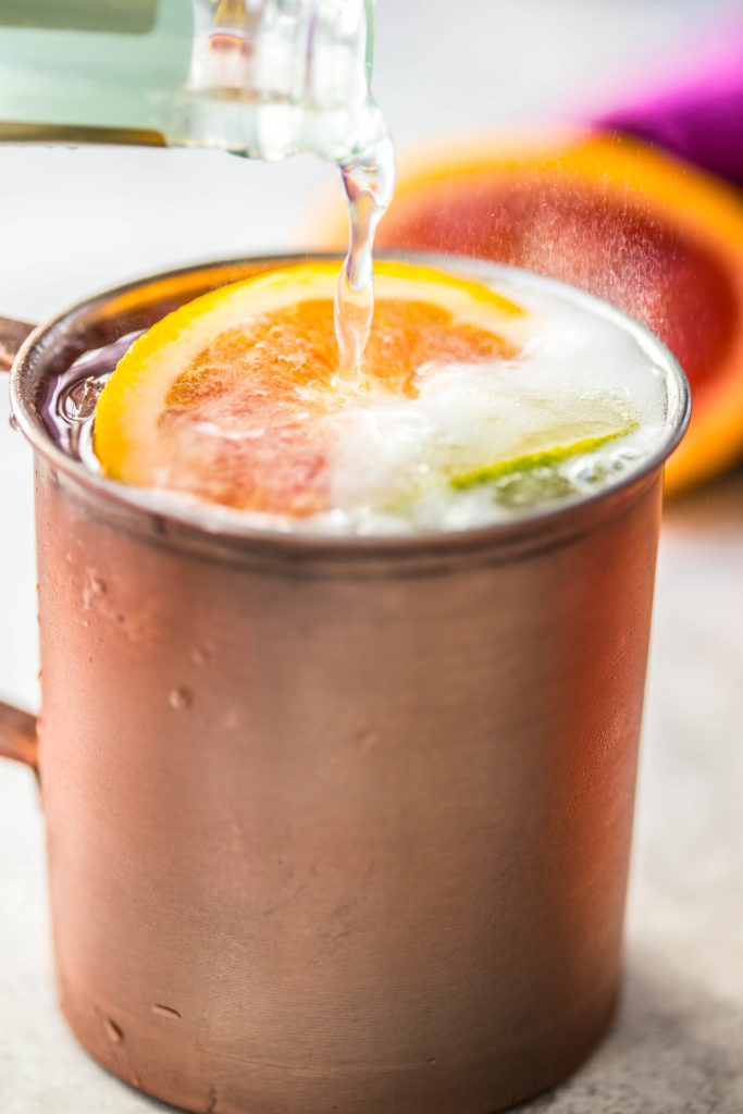 Winter Citrus Moscow Mule | Easy Moscow Mule Recipe