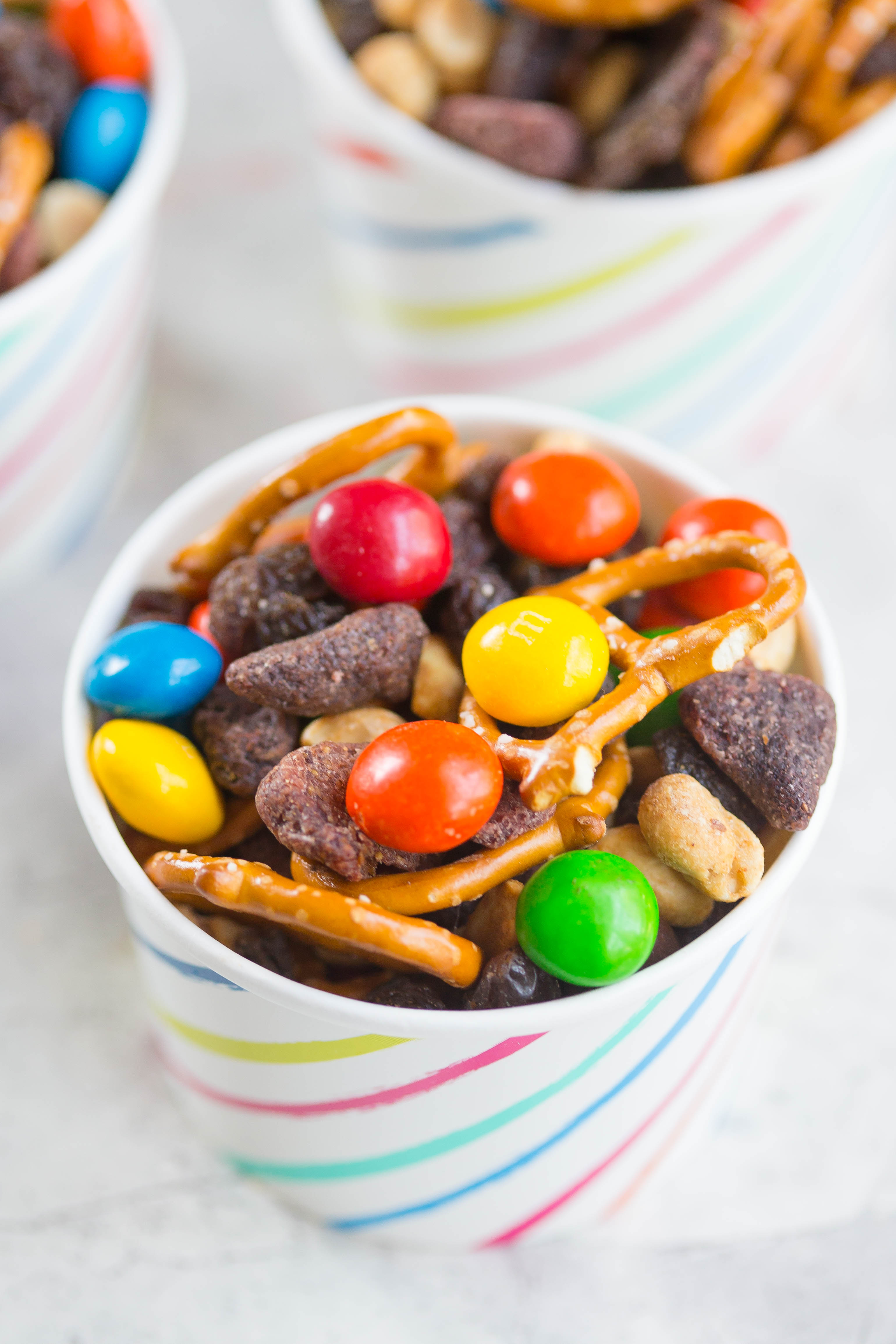 Peanut Butter And Jelly Trail Mix Homemade Trail Mix