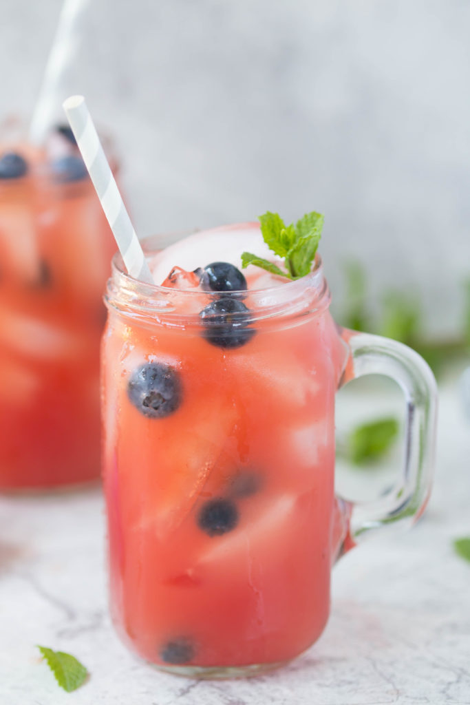 Spring Cocktail Watermelon Rum Runner