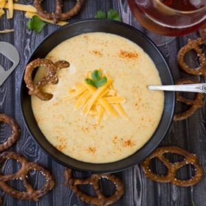 OCTOBERFEST BEER CHEESE SOUP