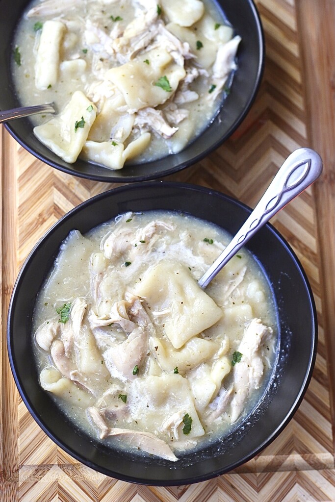 Easy Homemade Chicken and Dumplings in 30 Minutes