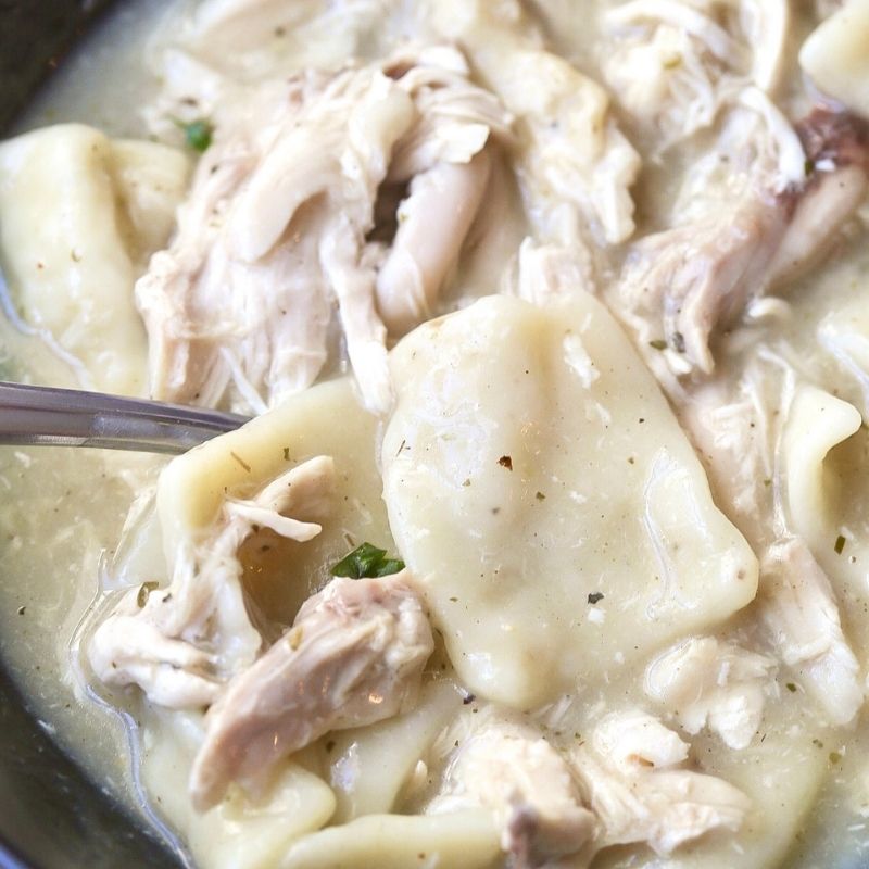 Easy Homemade Chicken and Dumplings | Chicken and Pastry Recipe