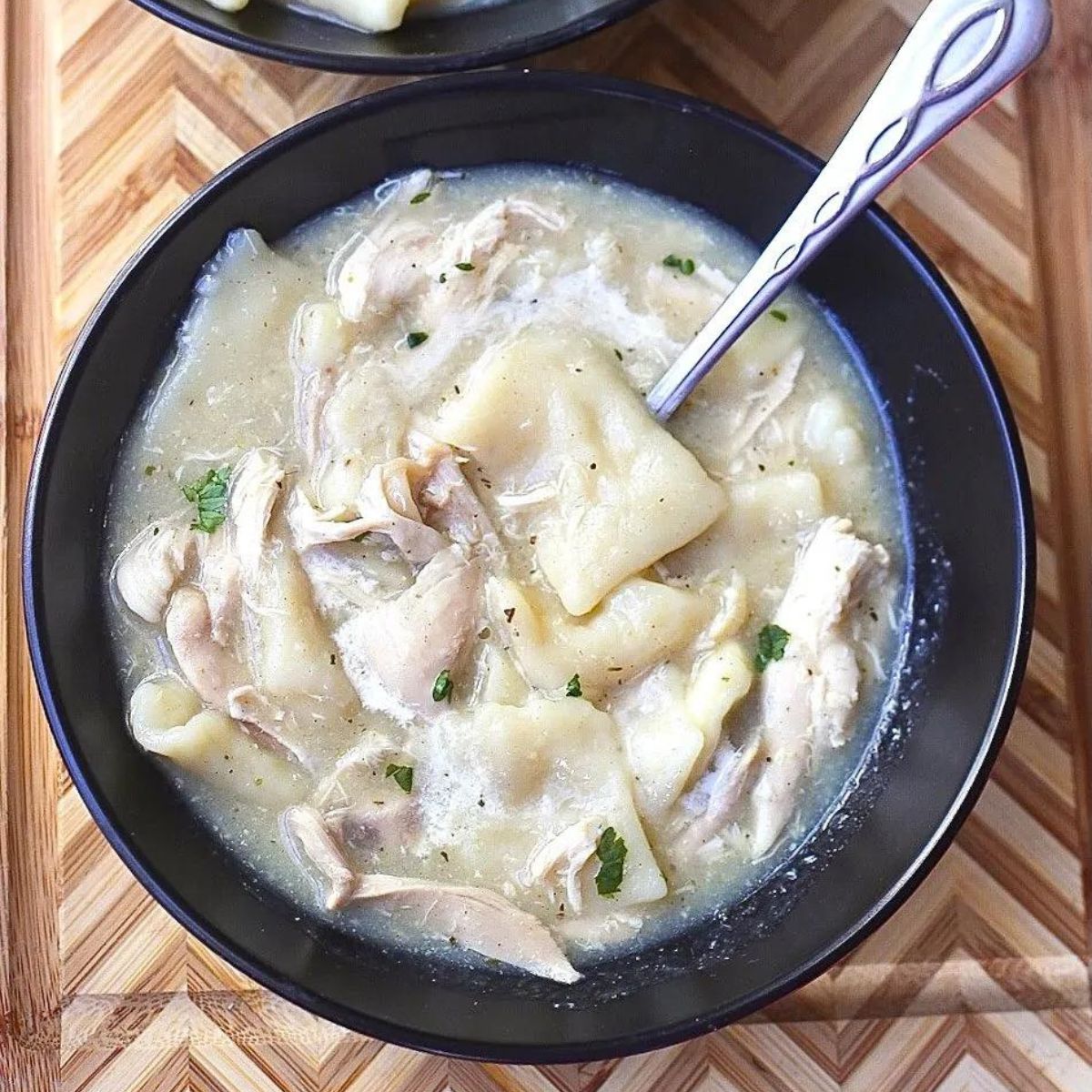 Chicken And Rolled Dumplings Recipe