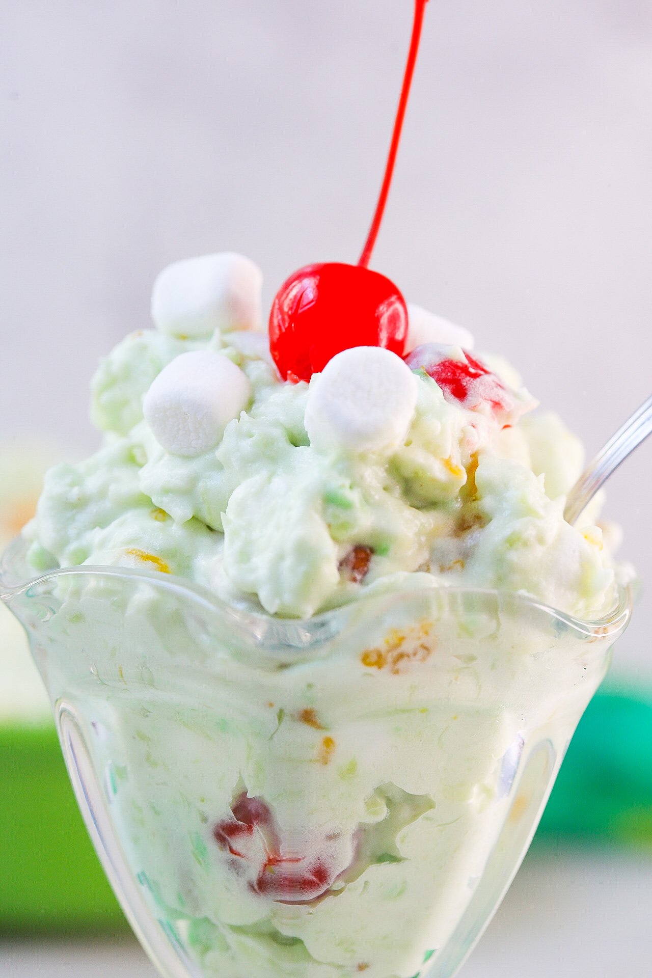 Ambrosia Watergate Salad with Coconut (Pistachio Pudding Salad)